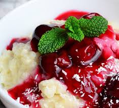 Riz Au Lait A La Confiture De Fruits Rouges Au Compact Cook M6 Boutique En 2020 Confiture De Fruits Idee Recette Riz Au Lait