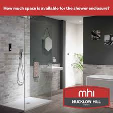 Once You Decide Where The Shower Is Going The Next Thing To Consider Is How Much Space You Have How Big Do You Want The Shower To Hill Interiors Large Shower