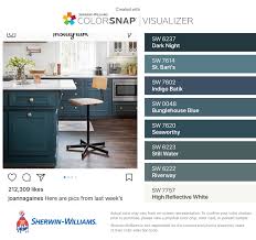 If you have several whites in your kitchen this is a good gray for cabinets. Sherwin Williams Still Water Cabinets Google Search Accent Wall Paint Colors Still Water Home