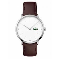 Relogio Lacoste Masculino Couro Marrom 2010872 Relogio Lacoste Relogio De Couro Relogios