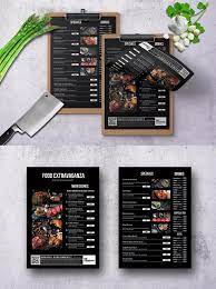 Create an impressive pinterest account with creative pins designed to capture your audience's attention. Single Page Menu A4 Us Letter By Peakstar On Envato Elements Menu Card Design Menu Layout Restaurant Menu Card