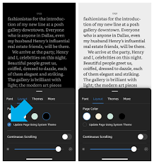 The facebook dark mode is looking perfect in night and you can easily enable it. How To Control Theme Colors Of Kindle App For Ipad Iphone