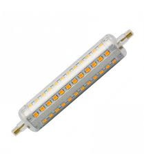 It does make a nices amount of light and a good color. Led Lampe 10w R7s 118mm Slim Dimmbar Duraled