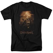 Lor Riders Of Rohan Mens Short Sleeve Shirt (Black, ) - Walmart.com