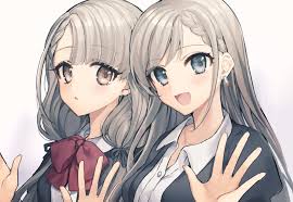 Anime Twins Girl