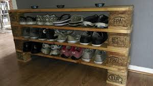 Shoe Rack Made Of Pallets Shoe Rack Made Of Pallets Pallets Rack Shoe Palle Pallets Rack Shoe Shoepalle Pallet Shoe Rack Shoe Rack Build A Shoe Rack