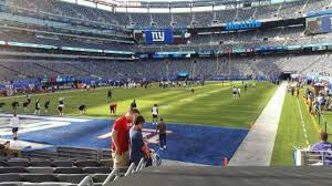 Metlife Stadium Section 123 Home Of New York Jets New