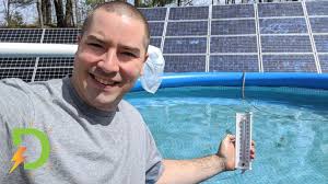 The human body uses the feet and head to dispose of excess heat. Diy Solar Thermal Heated Pool Youtube