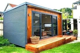 Office Shed Ideas Storage Shed Office Contemporary Storage Sheds Garden Shed Ideas Backyard Retreat Modern Shed Shed Interior Garden Shed Interiors Modern Shed