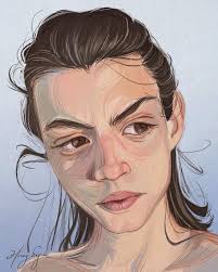 Practicing digital art with HH crossover concepts.