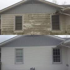 18 Incredibly Soothing Transformation Pictures That Will Make You Scream Oh My God Pressure Washing House House Wash House Siding