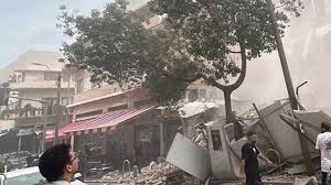 انهيار مبنى