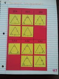 Math By Tori Triangle Congruences Lesson Teaching Geometry Math Geometry Math Interactive Notebook