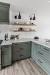 Olive Drab Olive Green Kitchen Cabinets