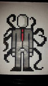 Slenderman Pixel Art Dibujos De Slenderman Dibujos En Cuadricula Dibujos Sencillos