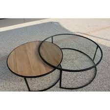 originale et fonctionnelle cette table basse bois et metal completera royalement votre piece tables de nuit b table basse bois table basse table basse ronde