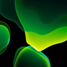 Most beautiful amoled wallpapers for mobile and iphones. Ios 13 4k Wallpaper Stock Ipados Green Black Background Amoled Ipad Hd Abstract 793