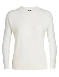 icebreaker wmns momentum ls crewe snow en