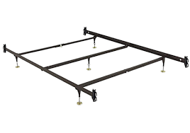 Headboard and footboard brackets are ready to hook on. Queen Bed Rails Bed Rails Queen Bed Rails Bed Frame