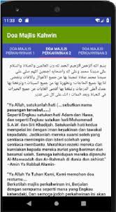 Berkatilah majlis ini, dari awal hingga akhirnya. Doa Doa Majlis Perkahwinan For Android Apk Download