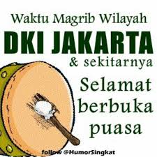 Selamat berbuka puasa = happy iftar/happy fast breaking; Jalan Kayu Manis 7 Road In Matraman