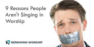 Nine Reasons People Aren't Singing in Worship