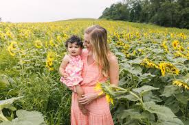 Sunflower field photoshoot picture perfect fashion dresses. Sunflower Field Photoshoot Outfit Ideas Allyn Lewis