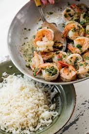 Spicy Lemon Shrimp Over Rice Recipe The Mom 100 Recipe Lemon Shrimp Shrimp And Rice Recipes Shrimp Scampi Rice Recipe