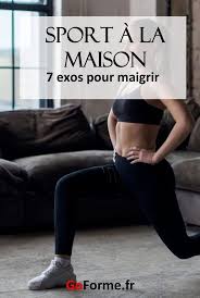 Sport A La Maison 7 Exercices Pour Maigrir Goforme En 2020 Sport Pour Maigrir Exercice Pour Maigrir Faire Du Sport