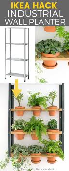 Pin By Enfocfoto On Ikea Ideas Industrial Wall Planters Living Wall Planter Wall Planter