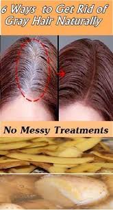 This segment of the article will educate you with vital details about how to get rid of grey hair naturally. White Hair Is The Most Common Hair Problem That We Faced In Markets There Are Many Ways To Reduce Wh Natural Gray Hair Grey Hair Remedies Natural Hair Styles