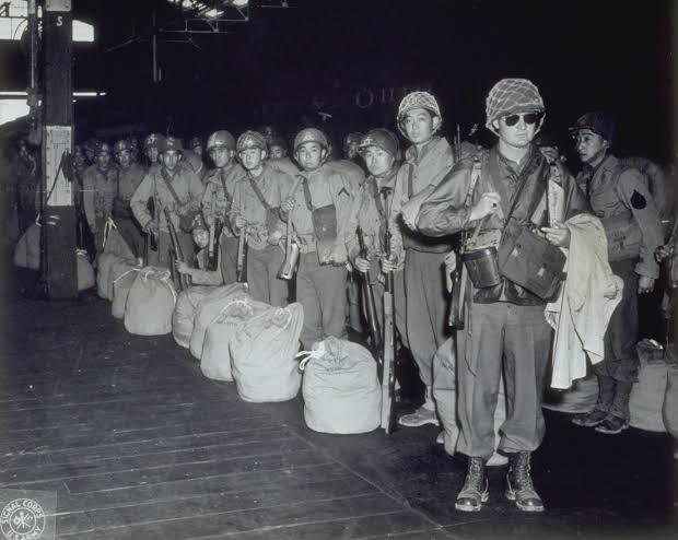 The 442nd Regiment Combat Team at the Hampton Roads Port of Embarkation