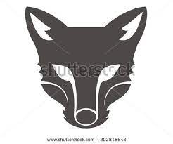 Fox Head Silhouette Animated Animals Animal Faces Fox Illustration