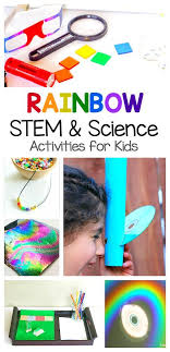 Rainbow Science Activities For Kids Explore Light And Rainbows With These Stem And Steam Science Activities For Kids Science Experiments Kids Science For Kids