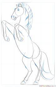 Yeah i know i don't draw cars like they do in the books, i don't follow guidelines.you loose the cartoony look to it. How To Draw A Mustang Horse Step By Step Drawing Tutorials For Kids And Beginners Animal Line Drawings Horse Drawing Tutorial Horse Drawings