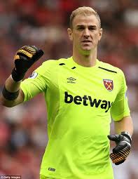 Arabic script on right calf. West Ham Goalkeeper Joe Hart Gets New Armband Tattoo Done Daily Mail Online
