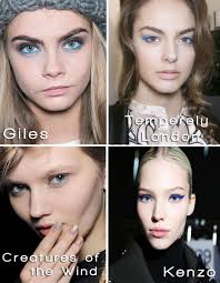 Spring 2014 Makeup Trend: Blue Eyeliner