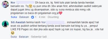 Maybe you would like to learn more about one of these? Tanda Tanda Hendak Bersalin