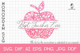 Free Free Teacher Monogram Svg Free