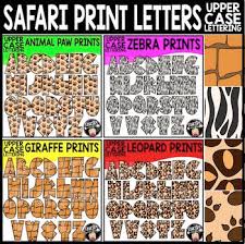 Complete animal themed party supplies including jungle balloons, tableware and accessories. Safari Letters Worksheets Teaching Resources Tpt
