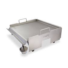 Lo más recomendable sería empezar a cocinar con una temperatura alta e ir bajándola poco a poco hasta finalmente. Plancha Con Paravientos Steel Chef