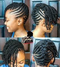 10 Beautiful Holiday Natural Hairstyles For All Length 60 Easy And Showy Protective Hairstyles For In 2020 Natural Hair Twists Flat Twist Hairstyles Natural Hair Updo
