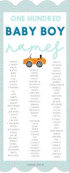 Liam has held the number one spot for baby boy names since 2017, and noah and william have been somewhere in the top five since 2011. 100 Epic Baby Boy Names That Are Incredibly Perfect Labor Nurse Mama