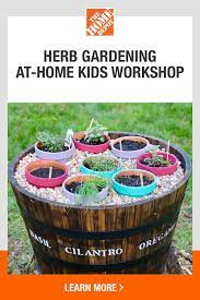 Learn How To Have Fun At Home Together With Online Kids Workshops From The Home Depot Stimulate Your Kids Gardening For Kids Garden Yard Ideas Kids Workshop