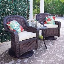 What S The Perfect Solution For A Small Space A Traditionally Styled Comfortable Wi Outdoor Wicker Furniture Wicker Table And Chairs Outdoor Lounge Furniture