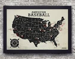 Legible Mlb Baseball Stadium Map Of Baseball Stadiums In Usa