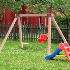 A simple swingset design with a slide and a ladder installed to the. 2 Diy Wooden Swing Set Brackets Heavy Duty Steel Swing Hardware Bracket On Sale Overstock 33944337