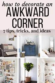 Living room decor ideas #1: 7 Ideas For How To Decorate An Awkward Corner Love Renovations Living Room Corner Corner Decor Empty Corner In Living Room