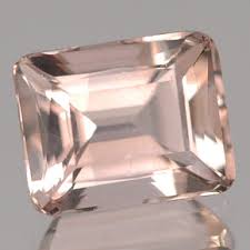 3 6 Carat Octagon Emerald Cut 9 9x7 8 Mm Pink Morganite Gemstone