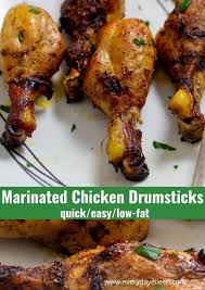 Marinated Chicken Drumsticks Drumstick Recipes Easy Chicken Recipes Chicken Drumstick Recipes